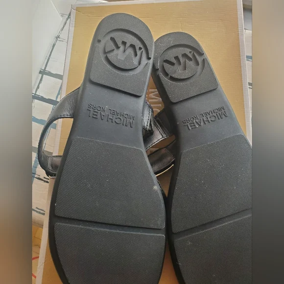 Michael Kors Black Sandals - Picture 2 of 4